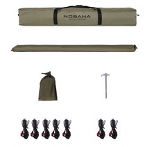 보리모리 캠핑 윈드스크린 (베이지) 바람막이 캠핑윈드스크린 캠핑사이드월