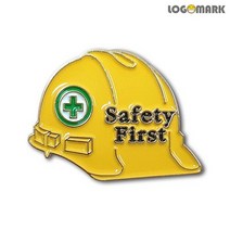 SAFETY FIRST 안전모 뺏지.로고마크