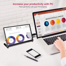 서브모니터 10.1 인치 IPS HDMI 용량 성 1024*600 모니터 디스플레이 스피커 및 스탠드 포함 라즈베리, 한개옵션0