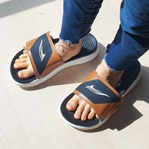 너나드리몰 빅사이즈 쿠션 사무실 슬리퍼 발볼넓은 벨크로 슬리퍼
