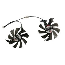 1 Set FY09015M12LPA TH9215S2H-PAA01그래픽 카드 팬GPU 냉각기적용 대상 SOYO GTX 1660 SUPER 6G V0적용 RTX 2070 Super 8, 02 1 Plug TH9215S2H