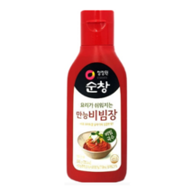청정원 만능 비빔장 300(요리가 쉬워지는/매콤함/사과와 토마토를 넣어 상큼한 맛/비빔밥/삼겹살/골뱅이/참치)소스/조미료/양념, 상세설명