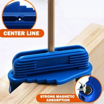 굿즈셀링 마크센터 파인더 휴대용 스크라이버 목공 센터마킹 라인 마그네틱 DIY 목재, 마크센터 파인더 휴대용 스크라이버_블랙