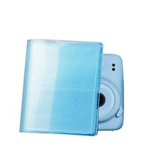 64 포켓 3 인치 사진 앨범 Fujifilm Instax Mini 11 9 8 7s 70 25 90 LiPlay 링크 SP-1 SP-2 인스턴트 카메, 08 B Blue