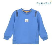 CURLYSUE 컬리수 포인트 에슬레저티셔츠 COS1XQTS85 봄 _