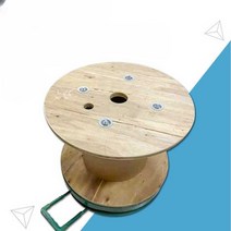 전선 풀리미 드럼 회전대 선통대 랜선 풀링 다이 원판, 상세 페이지 참고, 나무트레이형 (0.5m) (300KG)