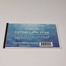 Lens wipe (100매) 20x30cm 북타입 Kleensite 렌즈페이퍼