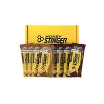 미국 Honey Stinger 단백질 크래커 바 버라이어티 팩 | 땅콩 버터 밀크 초콜릿 및 다크 각 4개 가정 체육관 운동을 위한 포장 스낵 식품 운동 후 스포츠 영양, 밀크 초콜릿과 다크 초콜릿, 8개(1팩)