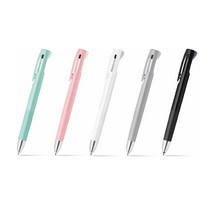 제브라 블렌2+S 흑 적 2색볼펜+샤프펜 0.5mm/0.7mm, 0.5mm-블루그린