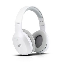 브리츠 블루투스 유무선 헤드폰, 화이트, W800BT Qplus