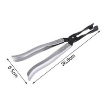 자동차정비 자가정비 실린더 헤드 밸브 스프링 압축기 키트 자동차 도구 스템씰 설치 프로그램 자동 수리 전문가용 리무버 플라이어 도구 47 47, SILVER