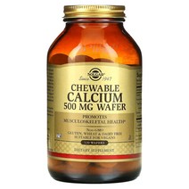 Solgar 츄어블 칼슘 500 mg 웨이퍼 120정