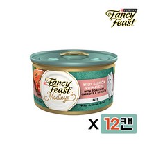 [퓨리나][팬시피스트][메들리] 프리마베라 파테 연어 85g x12캔/24캔, 12캔