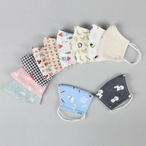 유아 아동 어린이 면마스크 다회용 입체 키즈 마스크, 07 비숑, 본상품선택