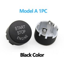 자동차스타트버튼 원자 엔진 시동 정지 푸시 bmw 3 5 6 7 시리즈 f10 f11 f01 f02 f07 f06 f12 f15 f16 f25 f26 f30 f34 g11, 흑인 모델