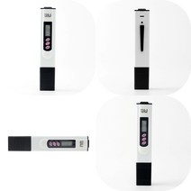 마트498 간편 TDS 수질측정기 화이트 정수기물맛 수질검사 생수 먹는물수질검사 수돗물 계측기