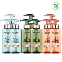 티에스 [티에스] TS 라퍼퓸 샴푸400ml 3개 (향 3종 택 1), 시트러스1+화이트브리즈1+우디1, 400ml