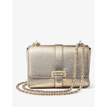 ASPINAL OF LONDON Lottie shoulder bag 아스피날 오브 런던 로티 스몰 가죽 숄더백 샴페인