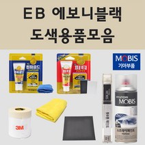 순정품 기아 EB 에보니블랙 자동차 차량용 붓펜 카페인트 도색 스프레이, 02.스프레이: EB 에보니블랙 (당일발송)