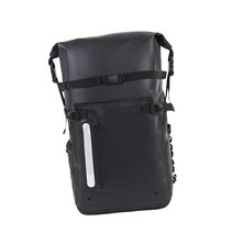 항해 강 트레킹 카누 보트 타기를위한 소형 플로팅 배낭 방수 드라이 백, 30L 48cm x 32cm, PVC, 검은색