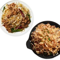 [SET-이자카야세트] 해물오꼬노미야끼 2인분 + 우삼겹숙주볶음 2인분 밀키트