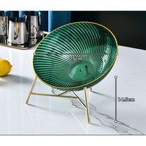 왕홍 과일 접시 말린 과일 쟁반 간식쟁반, 에메랄드