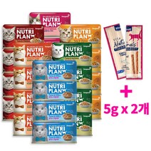 동원캔 뉴트리플랜 고양이캔 160gx24개(1BOX) +네츄럴스틱5gx2개, 24개입(1BOX), 혼합(6종)+네츄럴스틱5gx2개