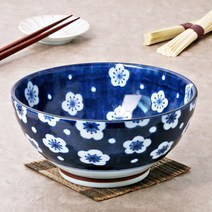 토쿠 면기 중 일본 우동기 덮밥 라면 우동 그릇, 1개, 12-토쿠 면기 중