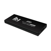 인네트워크 IN-SSDM2BK M.2 SATA(NGFF) to USB 3.0 외장하드 케이스 블랙, 선택하세요