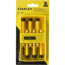 스탠리 6pcs 스크루 드라이버 세트 정밀 도구 멀티 전화 노트북 수리 수공구, 01 YELLOW_01 S