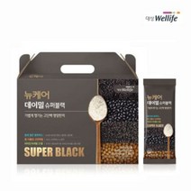 데이밀 슈퍼블랙 / 슈퍼그린 35g x 28개입 / 선식 식사대용 고단백 간단식 영양한끼, 데이밀 슈퍼블랙 35g x 56개입