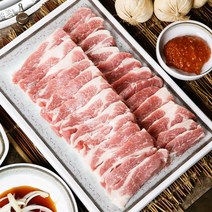 국내산 한돈 등심덧살, 1개, 500g
