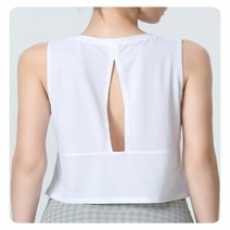 운동 면티 땀흡수 뒤트임 스포츠 블라우스 민소매나시