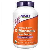 나우푸드 D-Mannose 디만노스 파우더 분말 6oz 170g 디마노스, 6 oz 강철체력, 1개