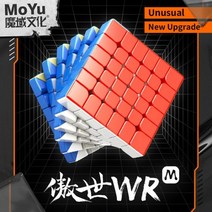 매직 퍼즐 큐브 Moyu 6x6x6 마그네틱 아오시 WR M 6x6 WRM 스티커 없음 6 레이어 전문 교육 로직 마법의 입방체, AoShi WRM