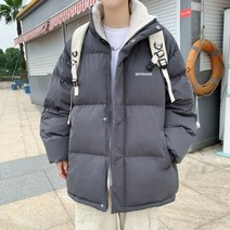 Privathinker Fleece Thicken Letter 그래픽 남성 겨울 코트 Oversize Parkas 한국 스타일 남성용 따뜻한 캐주얼 자켓