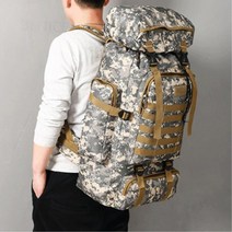 밀리터리 산악가방 멀티포켓수납 백팩 아웃도어배낭, 색상, 그레이