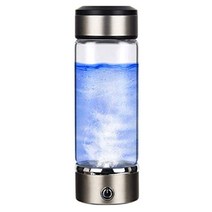 휴대용발전기 캠핑New Portable Hydrogen Water Cup USB Rechargeable Ionized Generator Glass Bottle He, 한개옵션0
