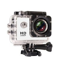 바디캠 미니 액션캠 HD 1080P 카메라 액션 방수 케이스 LCD 스크린 Go Pro 마이크로 캠 스포츠 헬멧 DVR 비디오 다이빙 캠코더 레코더, [01] White, [03] Cam Plus 8G TF Card