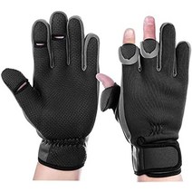 [일본 직송] 낚시 글러브 방수 낚시 장갑 손가락 손가락 3개 꺼내 낚시 장갑 미끄럼, l