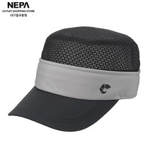 네파 공용 LUME 루메 더블캡 썬캡겸용 모자7HC7406, BLACK(199)