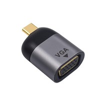 Duttek USB C to VGA 어댑터 USB 타입 C - VGA 컨버터 USB C 수 - 15핀 VGA 암 어댑터 맥북 프로 2020 맥 미니 서피스 북 2 갤럭시 S20 크