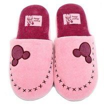 ◀주식회사지오▶디즈니 미니마우스 성인슬리퍼 노블P 270mm (거실화)(452599) 실내화 털실 사무실 겨울◀주식회사지오▶