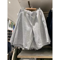 Uniqlo 448666 Cool Black Technology AIRism 면 혼방 탄성 반바지 짧은 운동복 캐주얼 바지