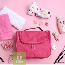 미니 체크 세면백