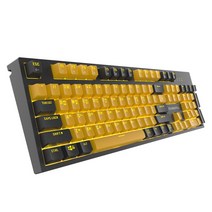 맥스틸 G770K PRO 게이트론 LED 광축 기계식 키보드 머스타드