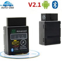 코드 판독기 스캐너 스캔링크 바코드 hhobd advanced elm327 블루투스 obd2 v2.1 체크 오류 지우기 문제 hh obd v2.1 자동차 진단, v1.5