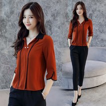 SAMARA 쉬폰 블라우스 B 236
