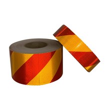 화물차 트럭 안전 반사스티커 반사테이프 후부 반사판 안전스티커 폭 5cm 10cm 반사스티커 안전스티커 리플