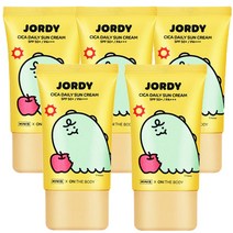 일루몬트 온더바디 죠르디 데일리 선크림 자외선 차단 50ml, 5개